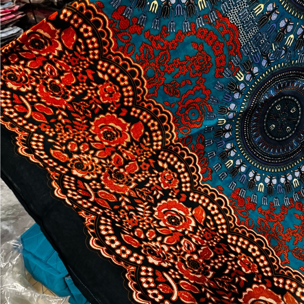 Multi print harem pant romper - Picture 3 of 4